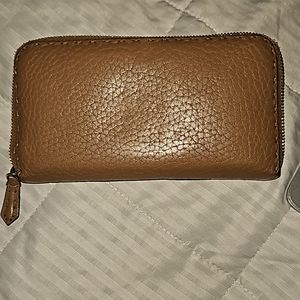 Fendi leather zippy wallet